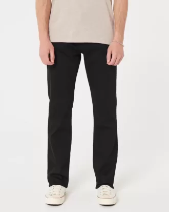 Schwarze Bootcut-Jeans