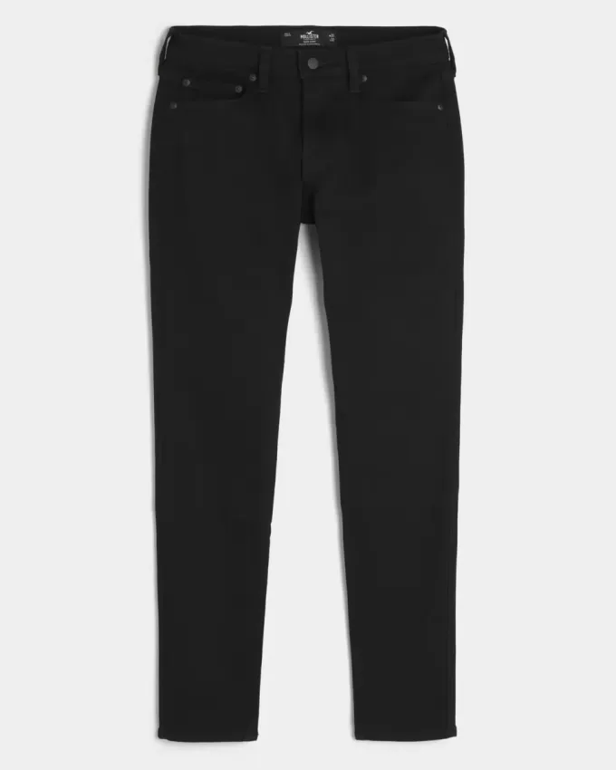 Schwarze, verblassungsfreie Super Skinny Jeans Schwarze, verblassungsfreie Super Skinny Jeans