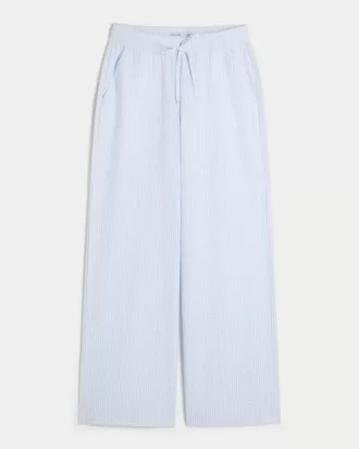 Seersucker Baggy Schlupfhose