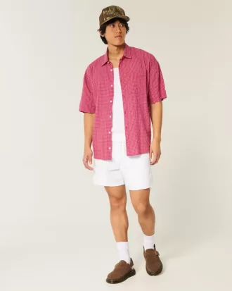 Seersucker-Shorts