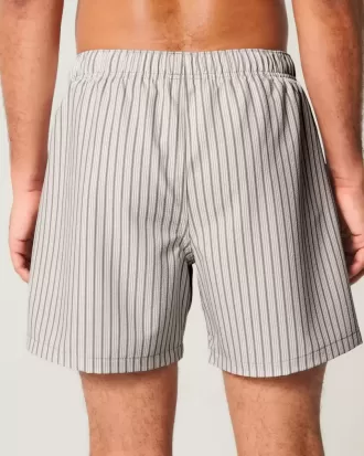 Seersucker Volley Badehose bis zur Mitte des Oberschenkels