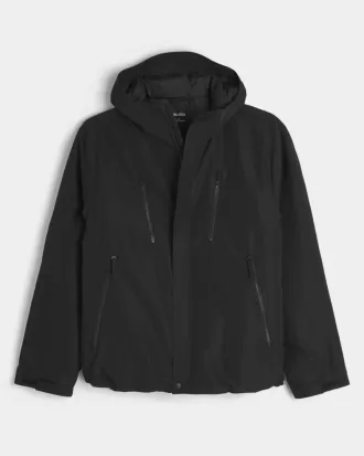 Shelljacke mit Kapuze