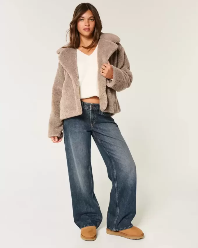 Sherpa-Peacoat Sherpa-Peacoat