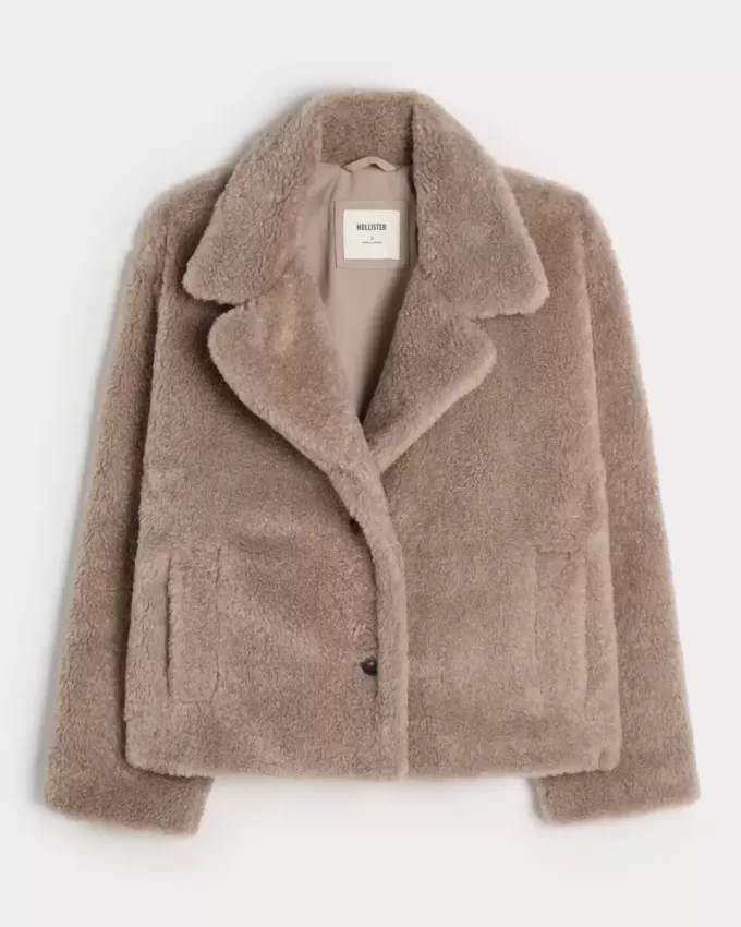 Sherpa-Peacoat Sherpa-Peacoat