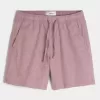 Shorts aus Leinenmischung über dem Knie Shorts aus Leinenmischung über dem Knie