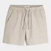 Shorts aus Leinenmischung über dem Knie Shorts aus Leinenmischung über dem Knie
