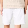 Shorts aus Leinenmischung über dem Knie Shorts aus Leinenmischung über dem Knie