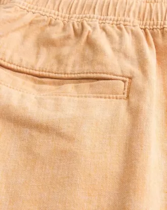Shorts aus Leinenmischung über dem Knie