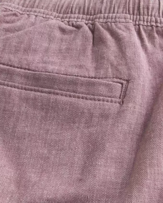 Shorts aus Leinenmischung über dem Knie Shorts aus Leinenmischung über dem Knie