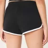 Shorts mit hohem Bund und Logo Shorts mit hohem Bund und Logo