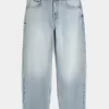 Skater-Baggy-Jeans in heller Waschung