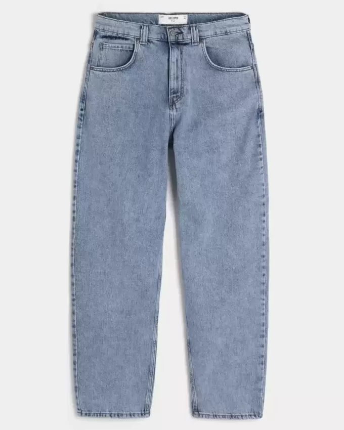 Skater-Baggy-Jeans in mittlerer Waschung