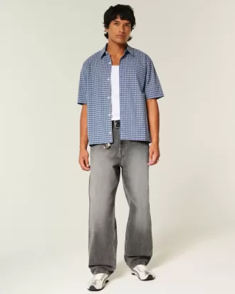 Skater-Baggy-Jeans mit Grafik