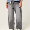 Skater-Baggy-Jeans mit Grafik Skater-Baggy-Jeans mit Grafik
