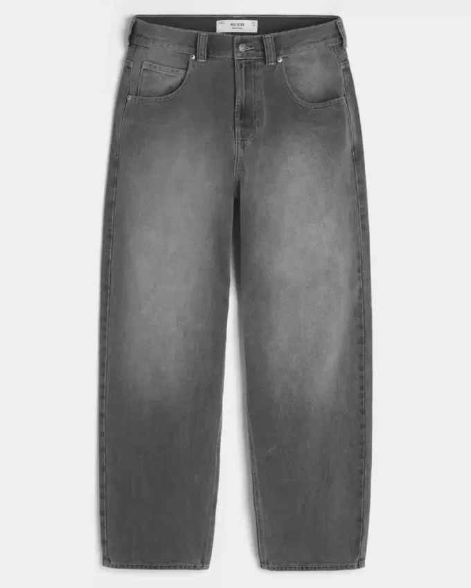 Skater-Baggy-Jeans mit Grafik Skater-Baggy-Jeans mit Grafik