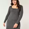 Skater-Minikleid aus Strick Skater-Minikleid aus Strick
