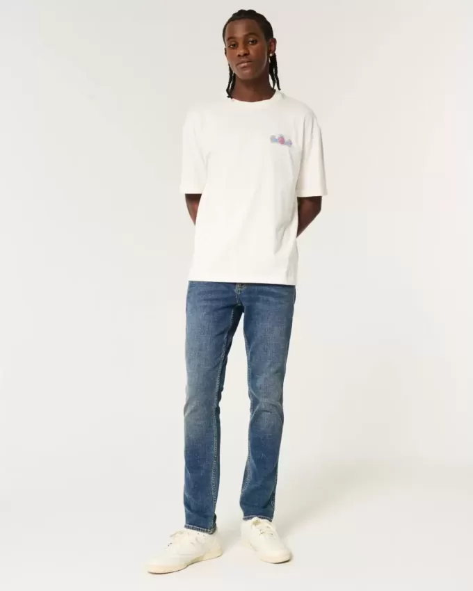 Skinny Jeans in dunkler Mittelwaschung Skinny Jeans in dunkler Mittelwaschung