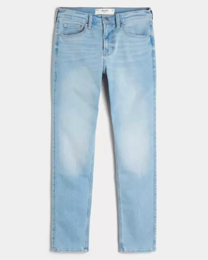 Skinny-Jeans in heller Waschung Skinny-Jeans in heller Waschung