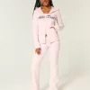 Slim Athletic Dept – Kapuzenpullover mit Grafik und Reißverschluss