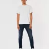 Sportliche Skinny-Jeans in dunkler Waschung