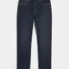 Sportliche Skinny-Jeans in dunkler Waschung