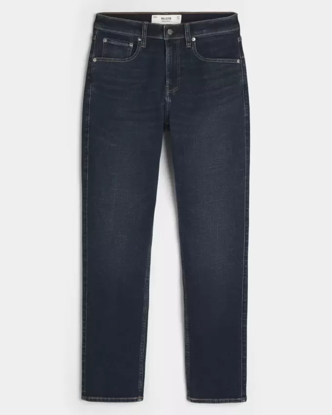 Sportliche Skinny-Jeans in dunkler Waschung