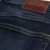 Sportliche Skinny-Jeans in dunkler Waschung