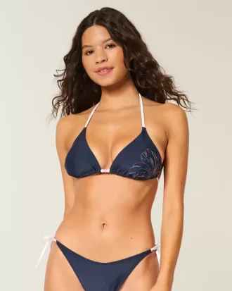 Spring Break Neckholder-Triangel-Bikinioberteil