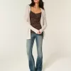 Stitchy Cardigan mit Kapuze und No-Close-Muster Stitchy Cardigan mit Kapuze und No-Close-Muster