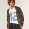 Strickjacke mit Kastenmuster