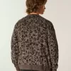 Strickjacke mit Kastenmuster