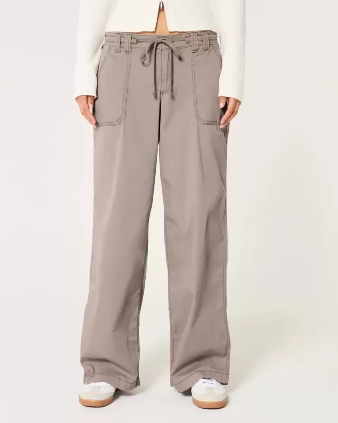 Super Baggy-Hose mit niedriger Leibhöhe