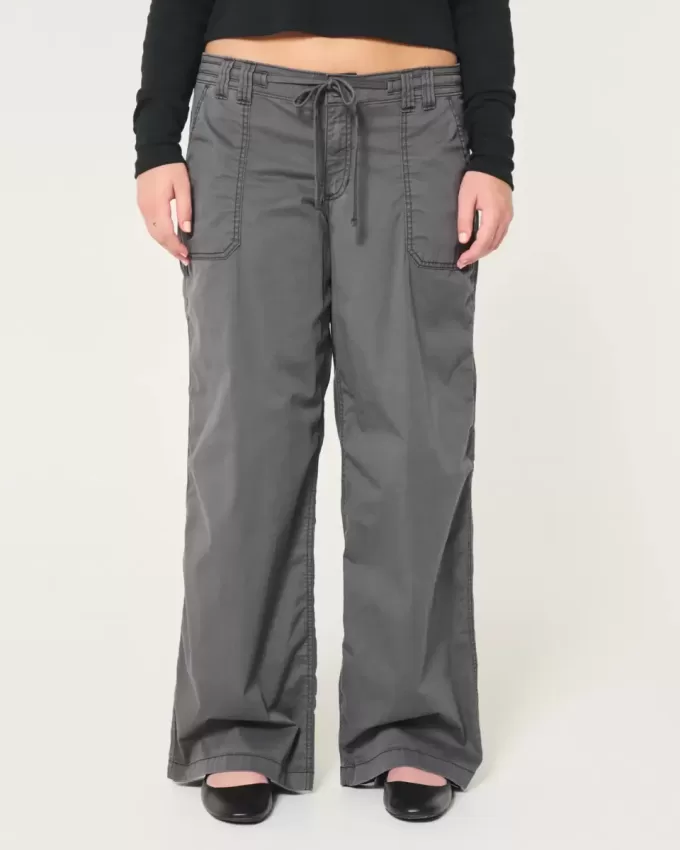 Super Baggy-Hose mit niedriger Leibhöhe