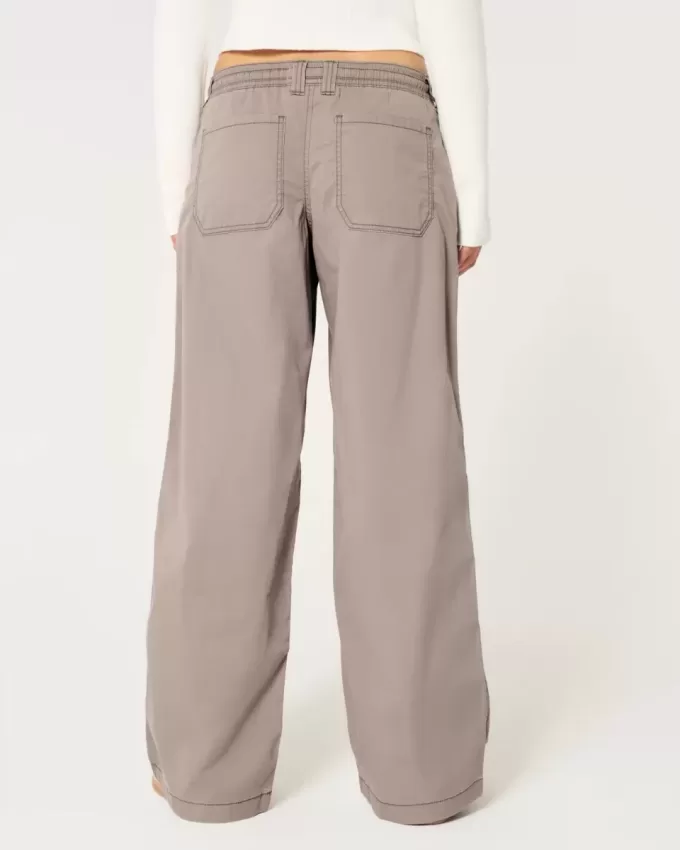 Super Baggy-Hose mit niedriger Leibhöhe