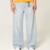 Super Baggy-Jeans in heller Waschung Super Baggy-Jeans in heller Waschung
