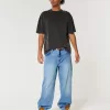 Super Baggy-Jeans in mittlerer Waschung Super Baggy-Jeans in mittlerer Waschung