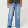 Super Baggy-Jeans in mittlerer Waschung Super Baggy-Jeans in mittlerer Waschung