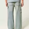 Super Baggy Painter Jeans in mittlerer Waschung