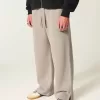Super Baggy Y2K Jogginghose mit geteiltem Saum Super Baggy Y2K Jogginghose mit geteiltem Saum