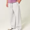 Super Baggy Y2K Jogginghose mit geteiltem Saum
