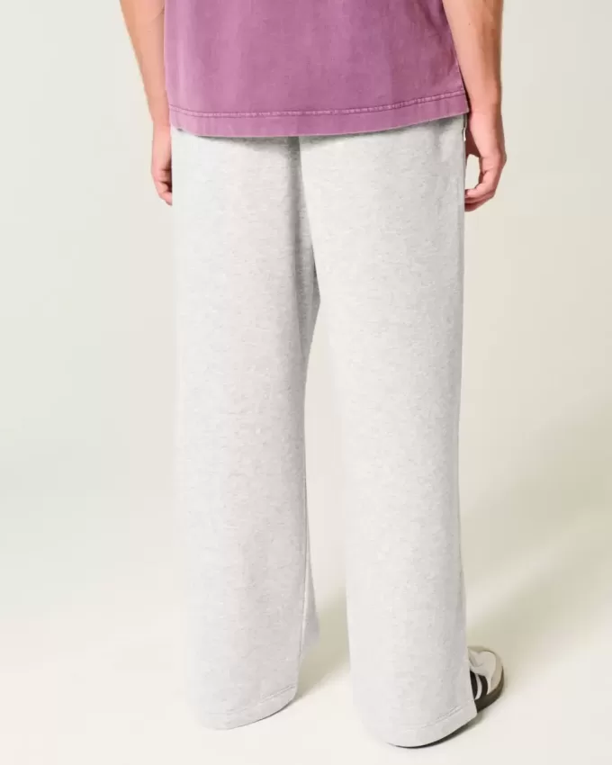 Super Baggy Y2K Jogginghose mit geteiltem Saum