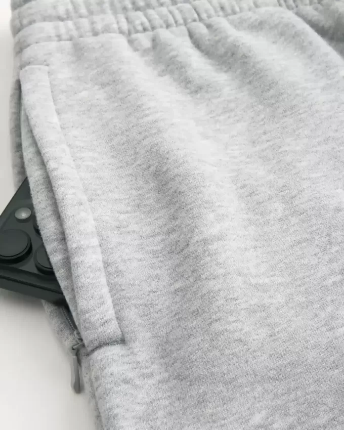 Super Baggy Y2K Jogginghose mit geteiltem Saum