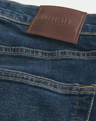 Superenge Jeans in dunkler Waschung