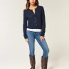 Superenge Jeans mit hoher Taille und dunkler Waschung
