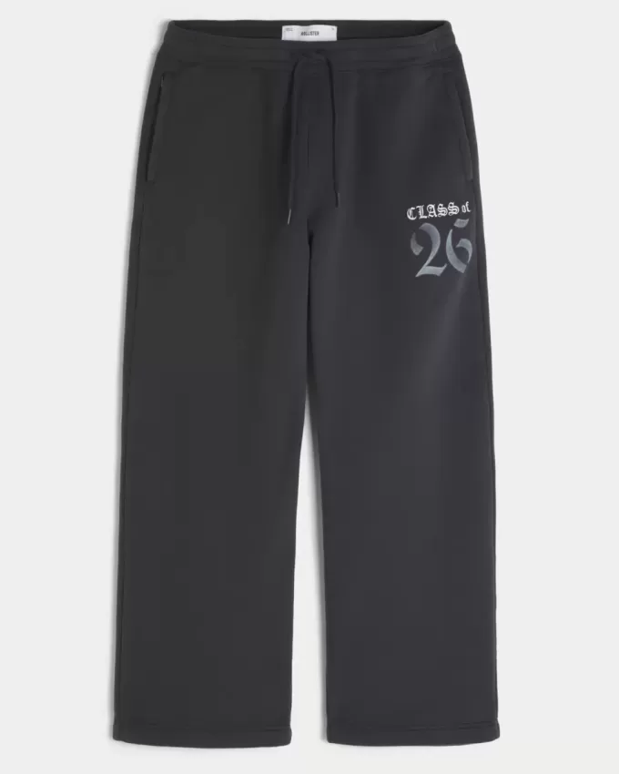 Superweite Jogginghose mit Grafik der Klasse 26