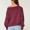 Sweatshirt mit Mini-Kranz-Grafik