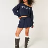 Sweatshirt mit Mini-Paris-Grafik
