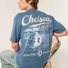 T-Shirt mit Grafik des Chelsea Football Club T-Shirt mit Grafik des Chelsea Football Club