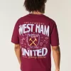 T-Shirt mit Grafik des West Ham United Football Club T-Shirt mit Grafik des West Ham United Football Club