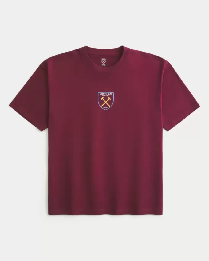 T-Shirt mit Grafik des West Ham United Football Club T-Shirt mit Grafik des West Ham United Football Club